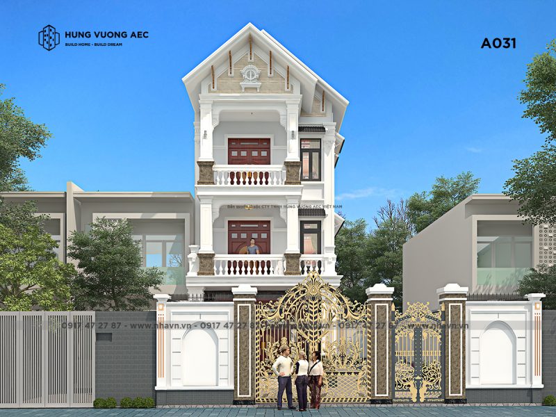 Top 6 mẫu nhà 3 tầng mái thái đẹp đa dạng phong cách  Trần Anh Group